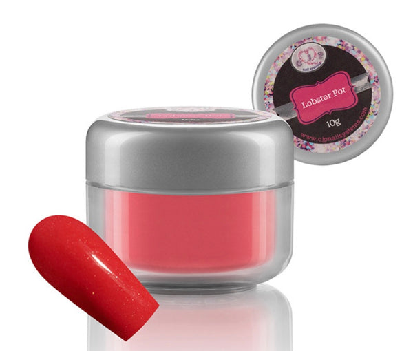 10g Coloured Acrylic Pots - CLICK for all colours no