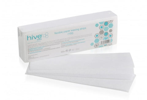 Flexible Paper Waxing Strips (100)