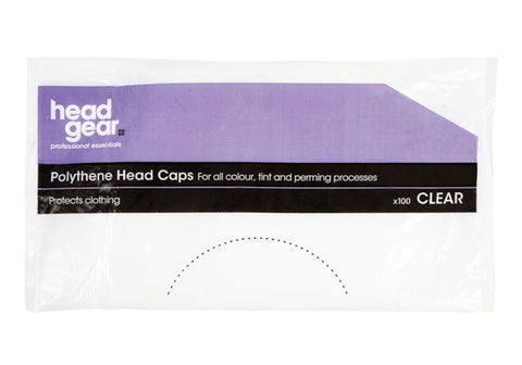 Head Gear Polythene Head Caps (100)