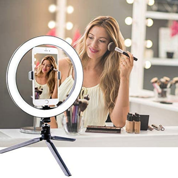 Desk Ring Light - 10 inch