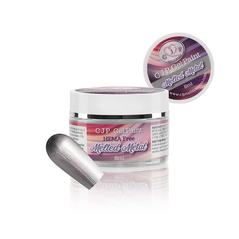CJP Gel Paint - Melted Metal 8ml (HEMA FREE)