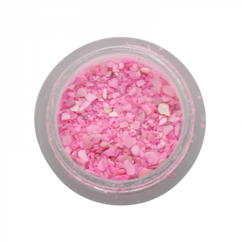 Pink crushed shells
